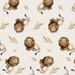 Lions in Savanna