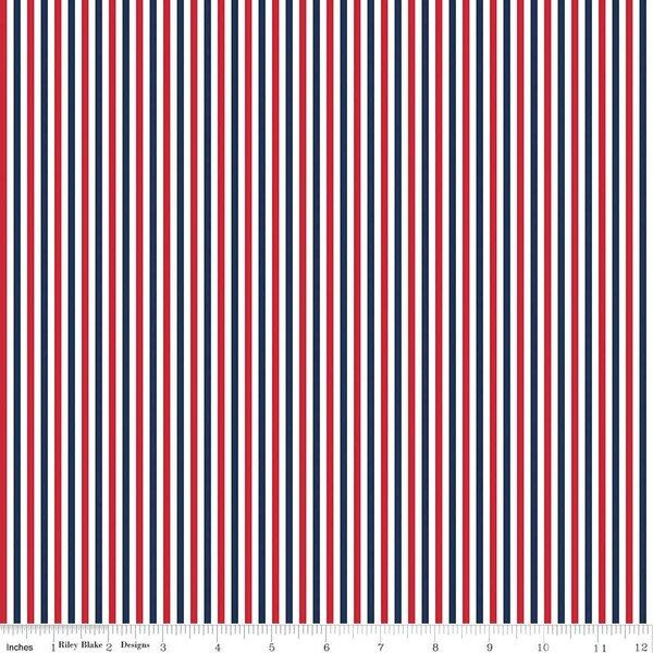 1/8" Stripe in Patriotic