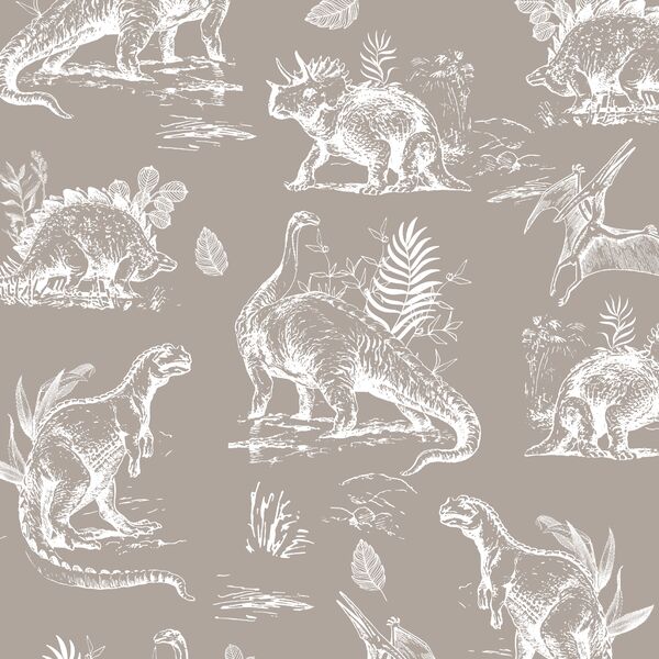 Dinosaurs in Taupe