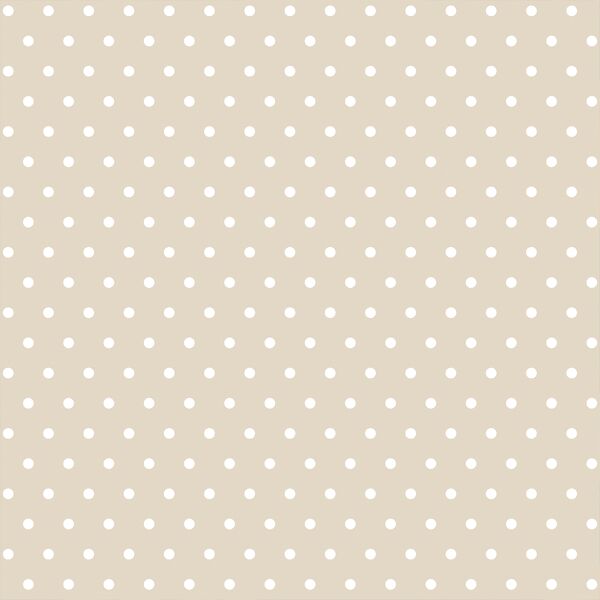 Polka Dots in Taupe