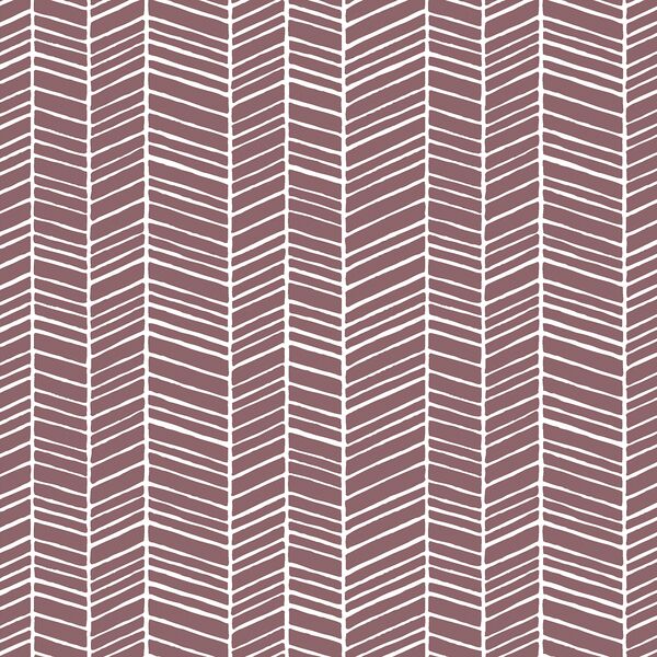 Herringbone in Thistle