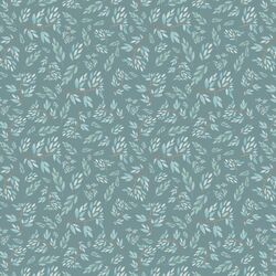 Forest Floor in Rainy Blue