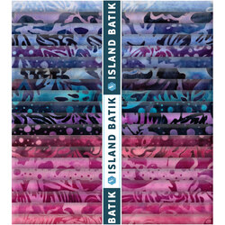 Rosy Bloom Batiks Fat Quarter Bundle