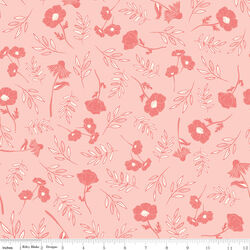 Floral in Peaches 
