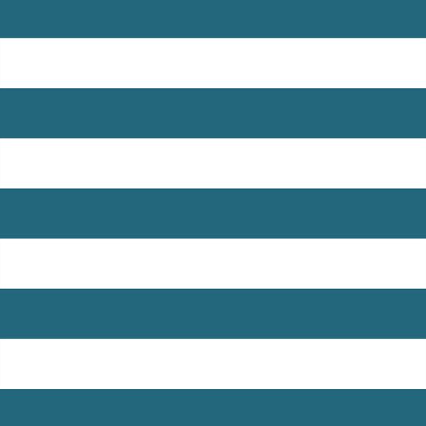 Horizontal Play Stripe in Topaz