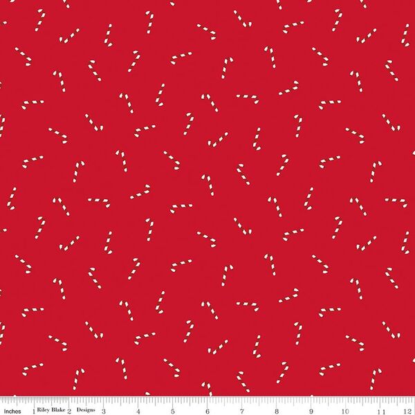 Candy Canes in Red