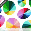 Color Wheels Wideback in White