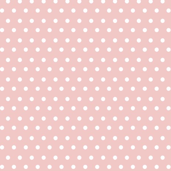 Spring Dot in Powder Pink