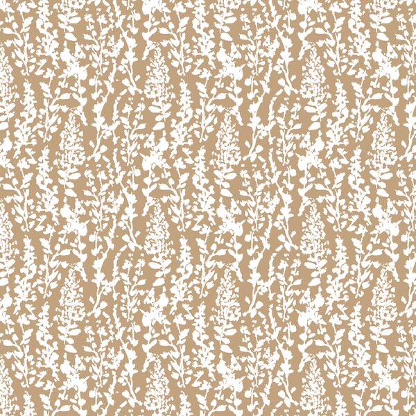 Silhouetted Brush in Light Gold