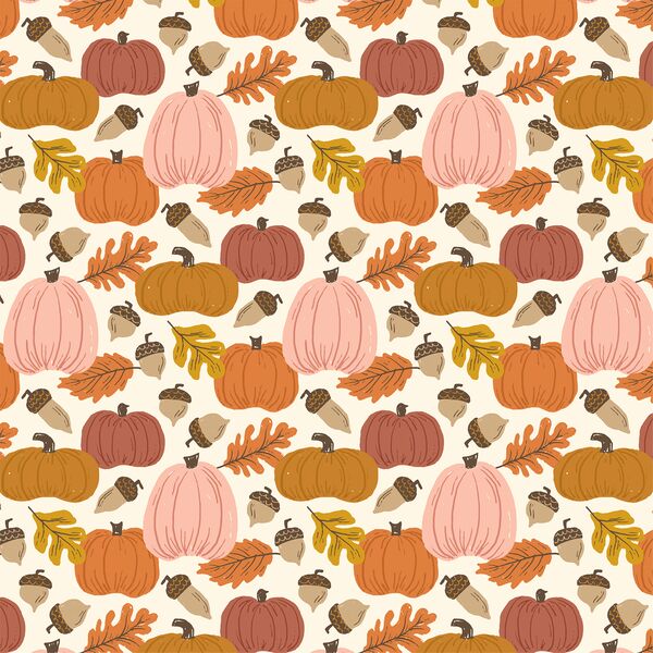 Autumn Harvest in Pumpkin Patch
