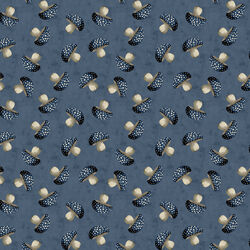 Small Mushrooms in Denim