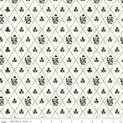 Criss Cross Floral in Cloud