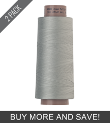 Fieldstone (9140-0412) - Silk Finish Cotton 40wt - 1600 Yards (2 Pack)