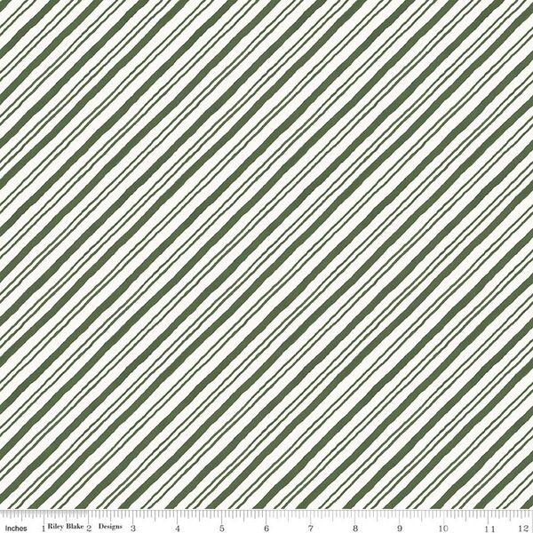 Stripes in Green