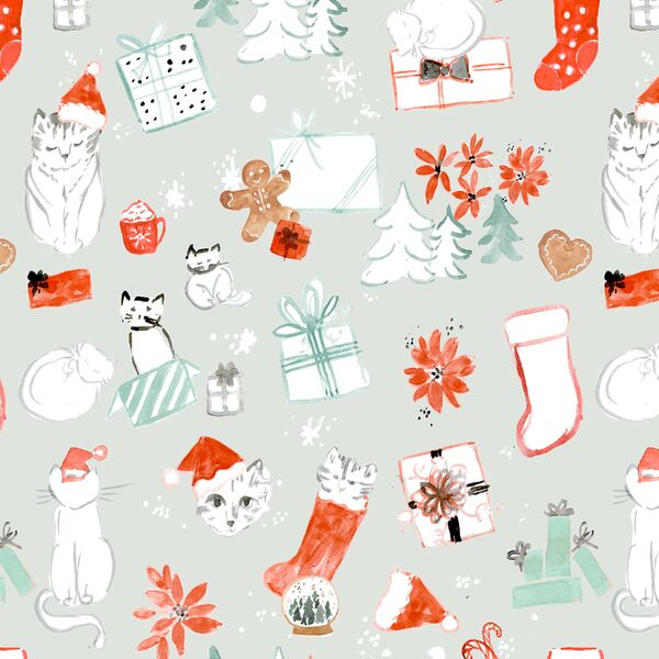 Cats and Presents in Mist