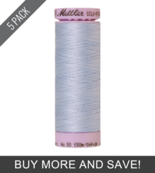 Ice Cap (9105-0363) - Silk Finish Cotton 50wt - 164 Yards (5 Pack)