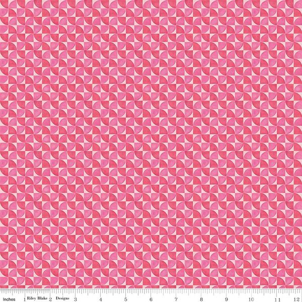 Geo Swirl in Pink