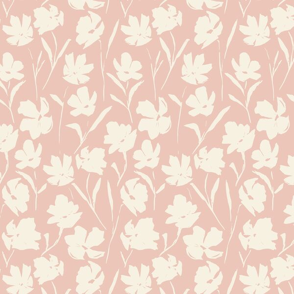 Large Wildflower Blooms in Cameo Pink