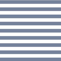 Horizontal Candy Stripe in Dove