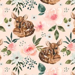 Deer in Light Pink