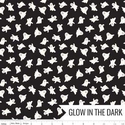 Ghosts in Black Glow in the Dark