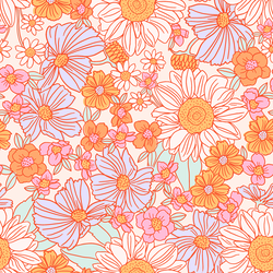 Large Blooming Summer in Sunny