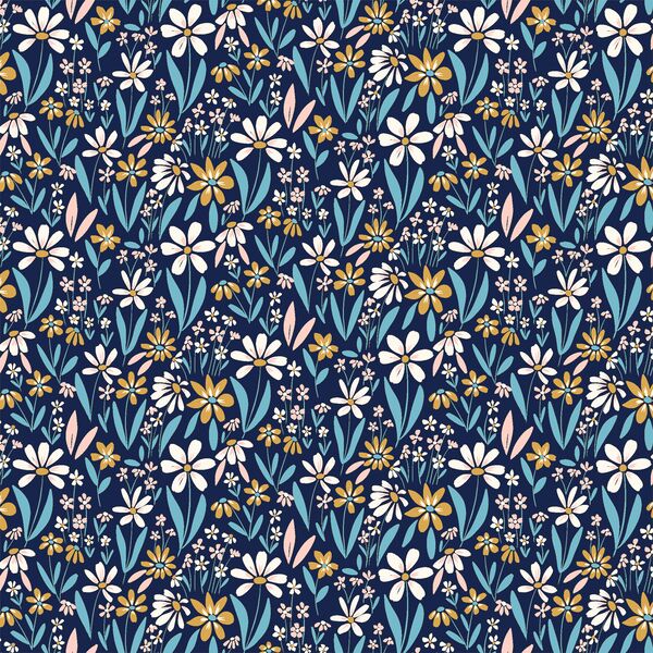 Daisy in Twilight Blue