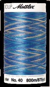 Faded Denim (4880-9605) - Poly Sheen Multi - 875 Yards