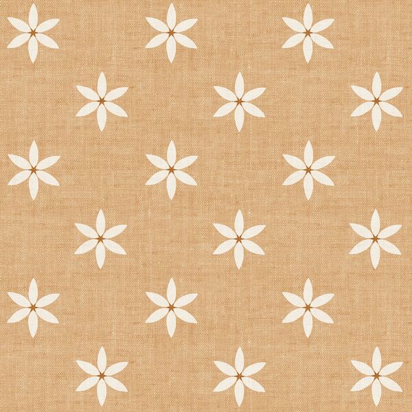 Star Flowers in Tawny