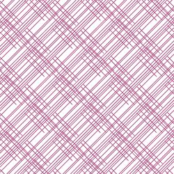 Thatched in Azalea on White