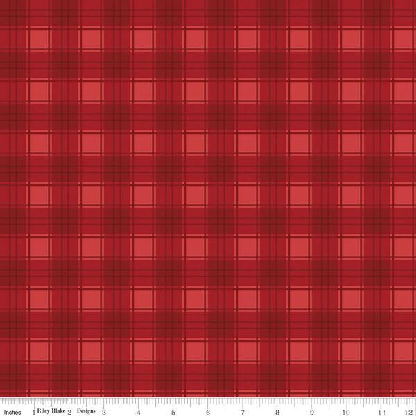 Plaid in Red