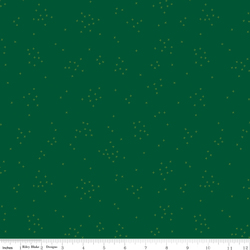 Scattered-A-Cross in Christmas Green
