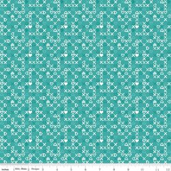 Sweet XOXO in Teal