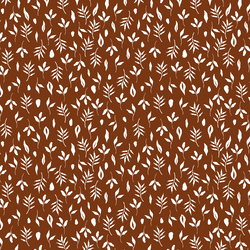Leaves in Mahogany