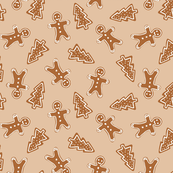 Gingerbread in Winter Glow