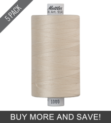 Eggshell (9141-1000) - Silk Finish Cotton 40wt - 1094 Yards (5 Pack)