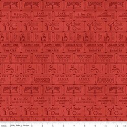 Ticket Row in Red