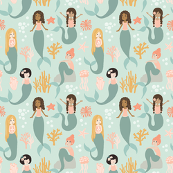 Mermaids in Wave
