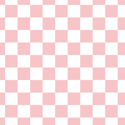 Garden Checkerboard in Rosy Pink