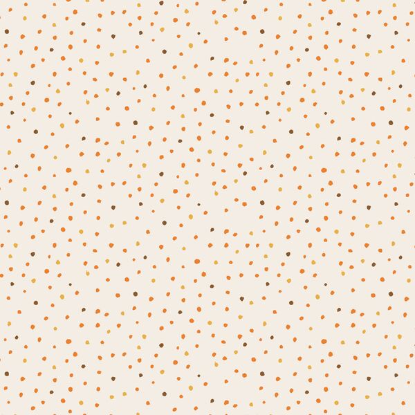 Watercolor Dots in Harvest Sunset