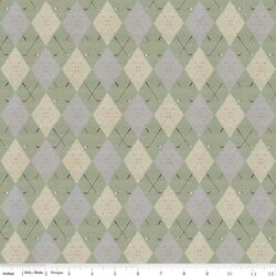 Argyle in Green