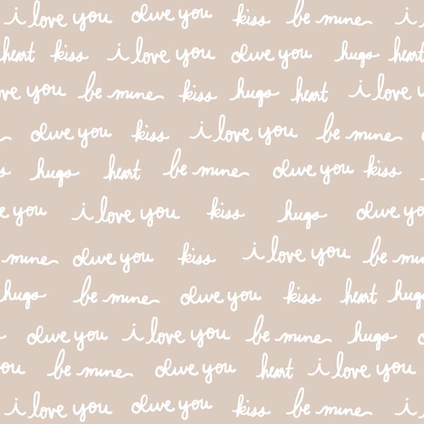 Love Notes in Marshmallow
