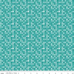 Sweet XOXO in Teal