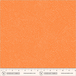 Ditsy Dot in Orange