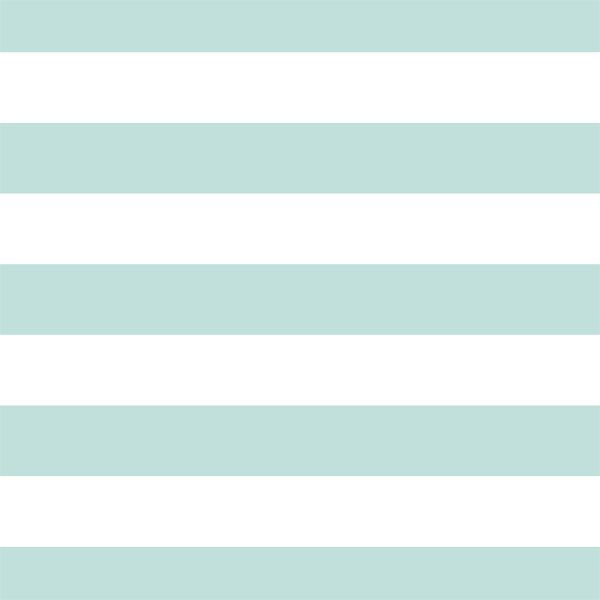 Horizontal Play Stripe in Glacier Blue