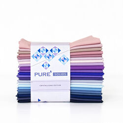 Pure Solids Fat Quarter Bundle in Crystallizing