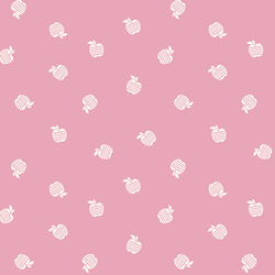 Tossed Apples in Lilac