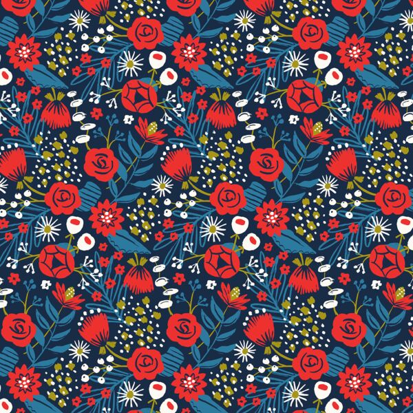 Kensington Gardens in Navy