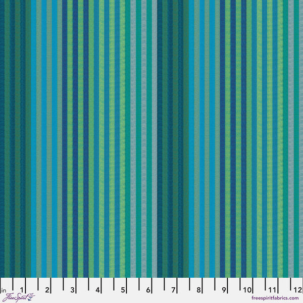 Caterpillar Stripe in Aqua