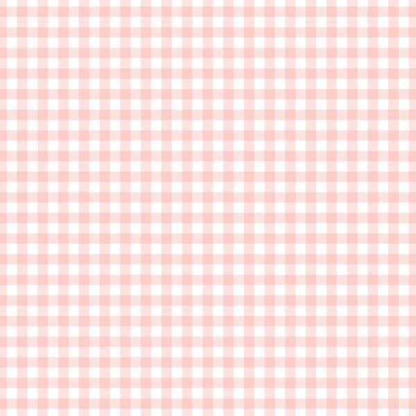 Summer Gingham in Petal Pink